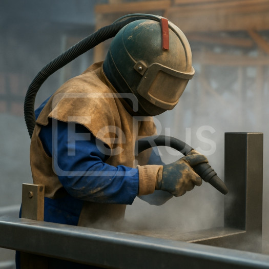 Пескоструйная обработка металла