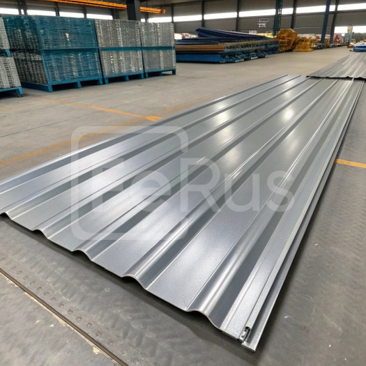 Профнастил С8 полиэстер (Zn100-180) 0,35х1150х800 мм, RAL 7004