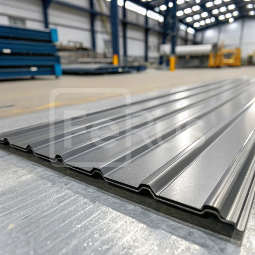 Профнастил С10 полиэстер (Zn100-180) 0,65х1100х1200 мм, RAL 7047